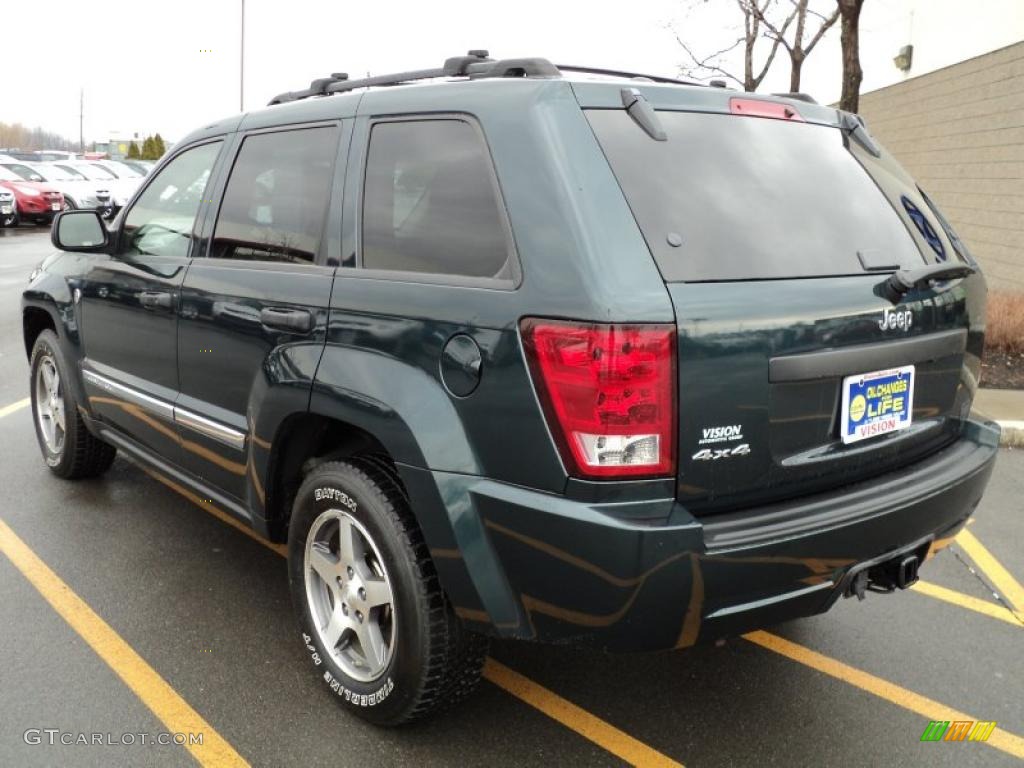 2005 Grand Cherokee Laredo 4x4 - Deep Beryl Green Pearl / Medium Slate Gray photo #8