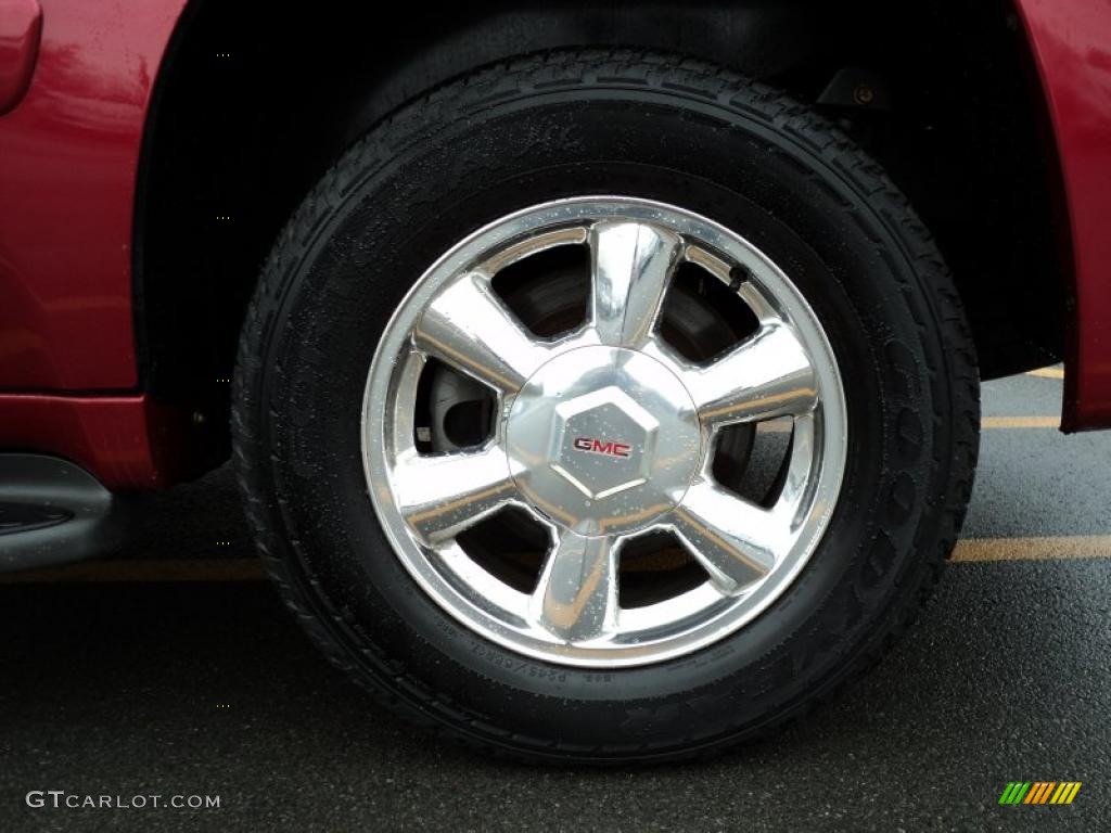 2003 Envoy SLT 4x4 - Magnetic Red Metallic / Dark Pewter photo #5