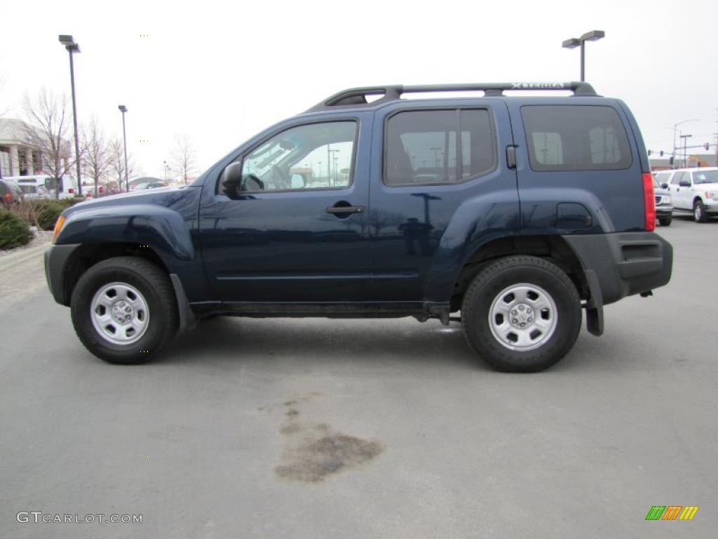 2008 Xterra X 4x4 - Midnight Blue / Graphite photo #1