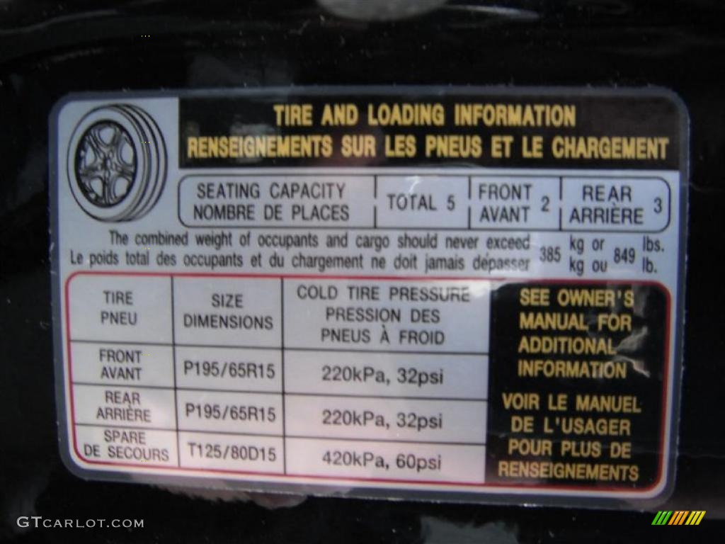 2010 Kia Forte EX Info Tag Photo #46988382