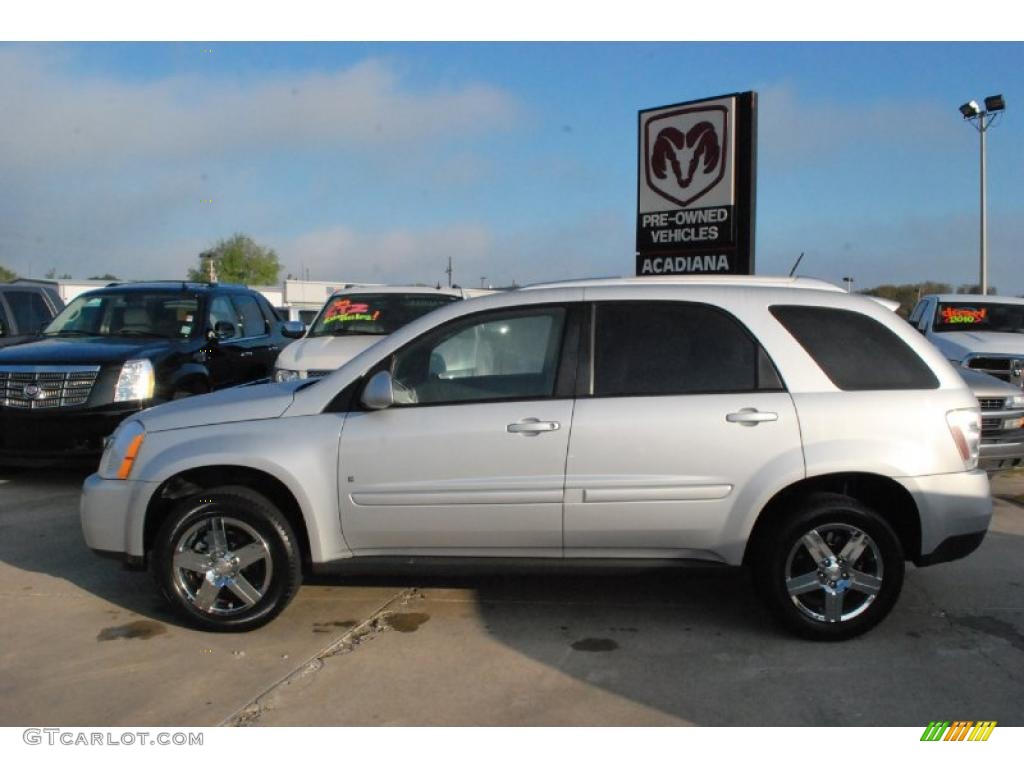 2009 Equinox LT - Silver Ice Metallic / Dark Gray photo #2