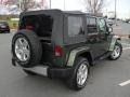 Jeep Green Metallic 2008 Jeep Wrangler Unlimited Sahara 4x4 Exterior