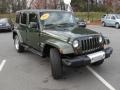 Jeep Green Metallic 2008 Jeep Wrangler Unlimited Sahara 4x4 Exterior