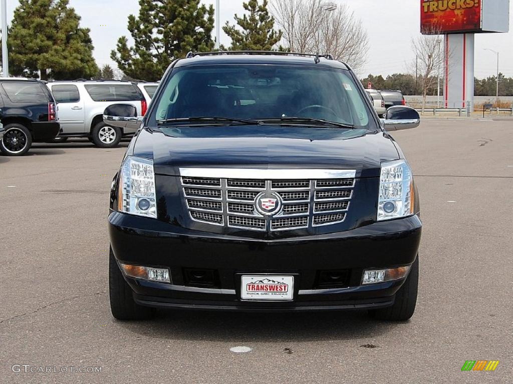 2008 Escalade ESV AWD - Black Raven / Ebony photo #5