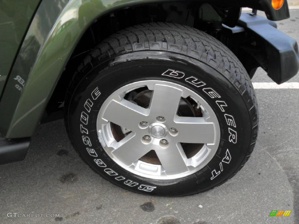 2008 Jeep Wrangler Unlimited Sahara 4x4 Wheel Photo #46988898