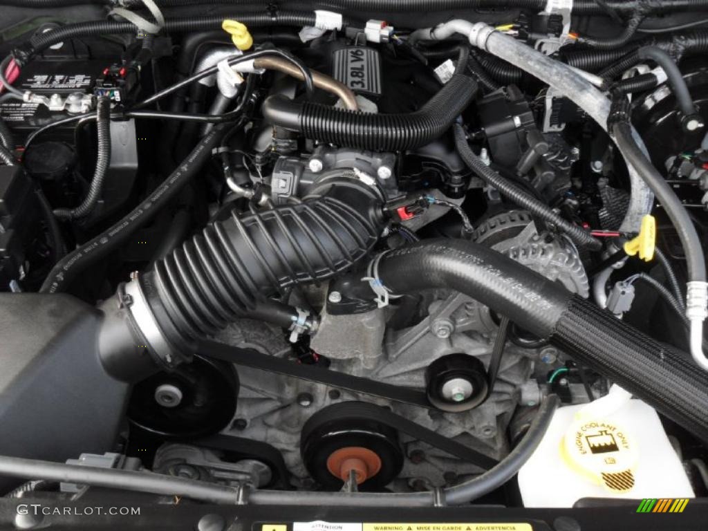 2008 Jeep Wrangler Unlimited Sahara 4x4 3.8 Liter SMPI OHV 12-Valve V6 Engine Photo #46988913