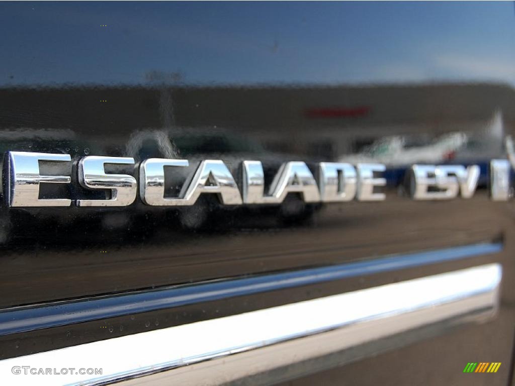2008 Escalade ESV AWD - Black Raven / Ebony photo #11