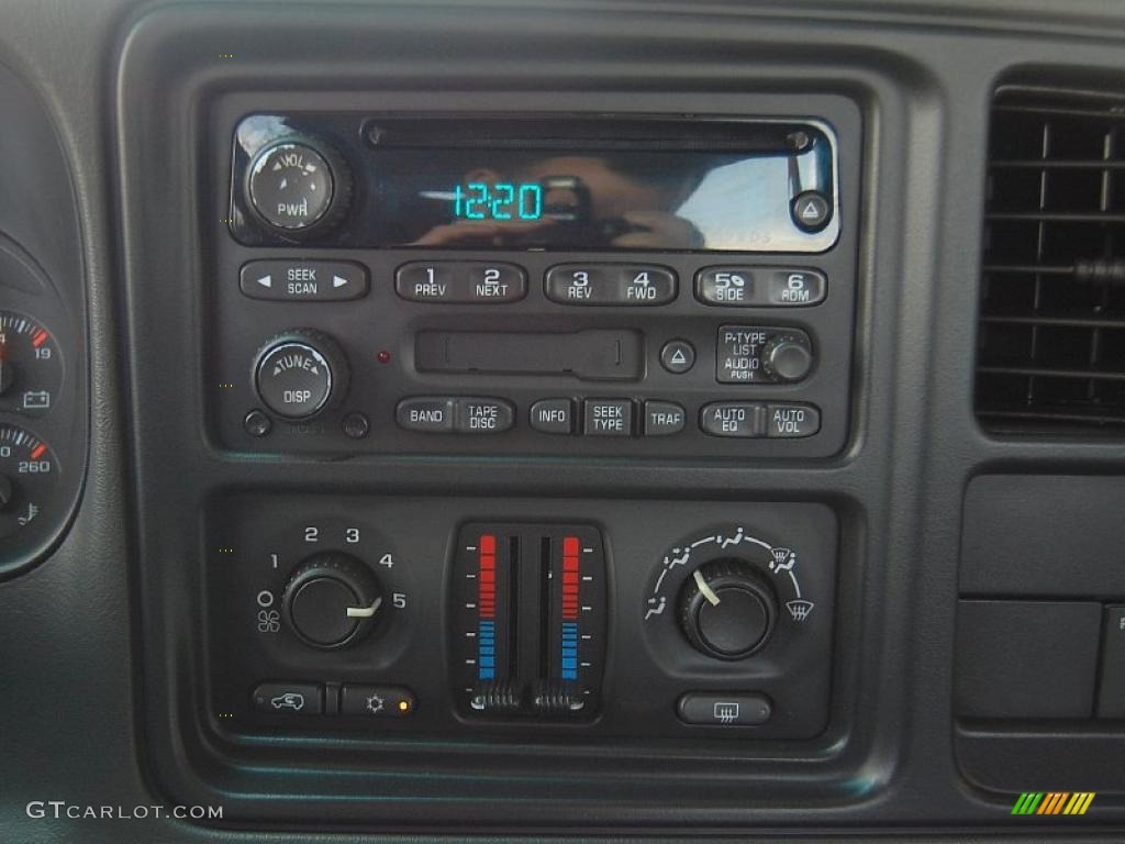 2003 Silverado 1500 LS Extended Cab 4x4 - Dark Gray Metallic / Dark Charcoal photo #8