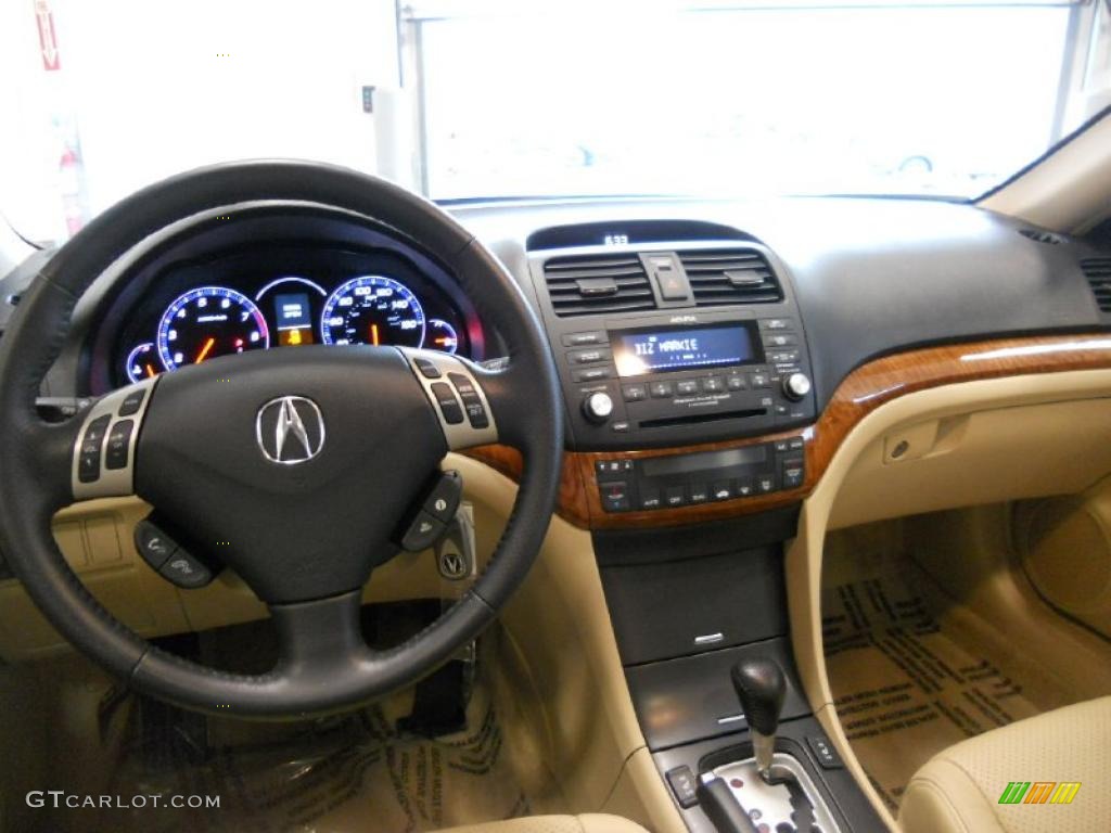 2008 TSX Sedan - Premium White Pearl / Parchment photo #19