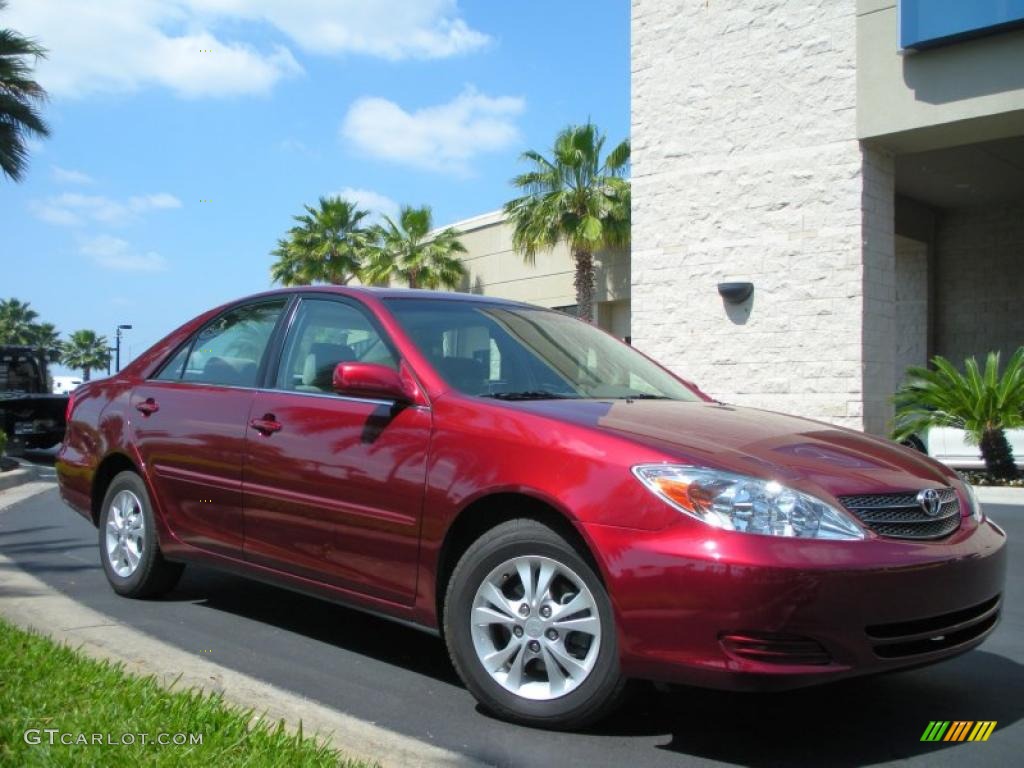 Salsa Red Pearl 2004 Toyota Camry LE V6 Exterior Photo #46990755