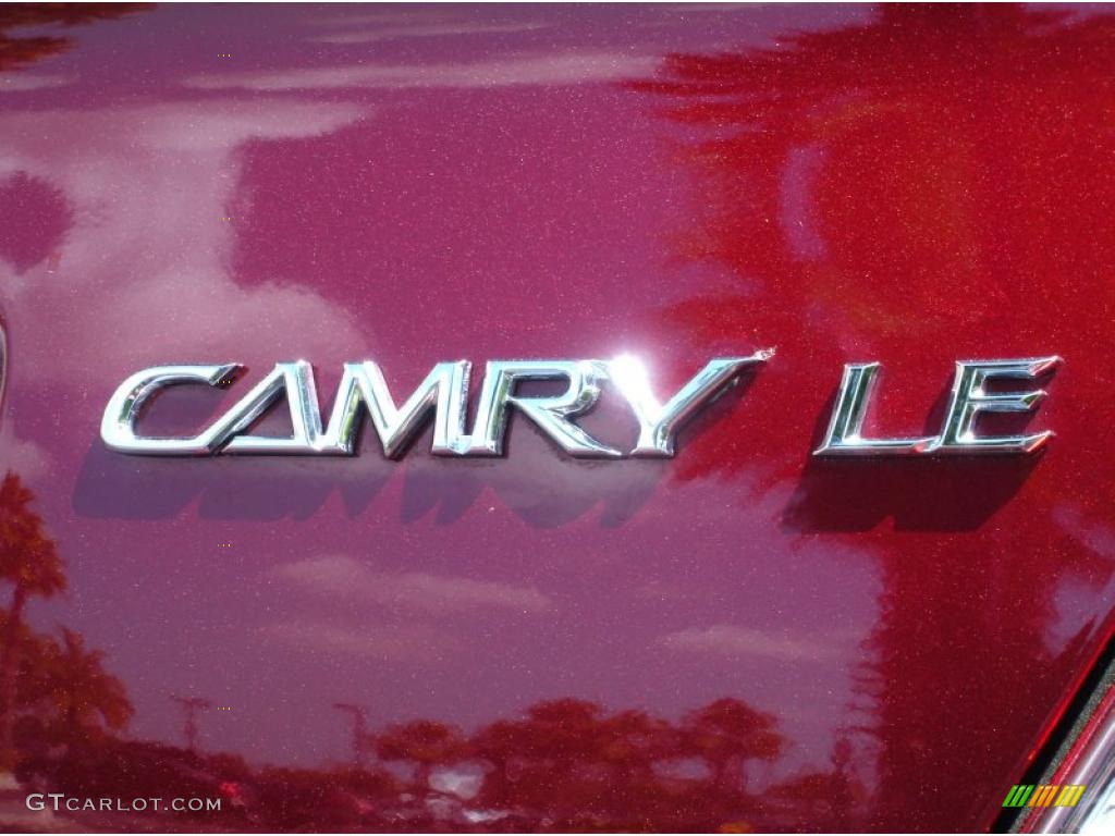 2004 Toyota Camry LE V6 Marks and Logos Photo #46990836