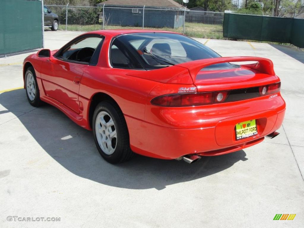 1998 3000GT SL Coupe - Caracus Red / Beige photo #5