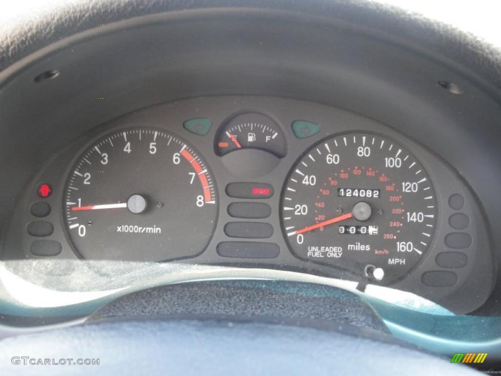 1998 Mitsubishi 3000GT SL Coupe Gauges Photos