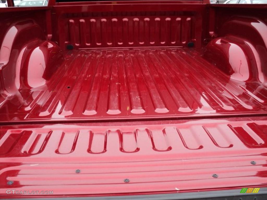 2007 Ram 1500 Lone Star Quad Cab 4x4 - Inferno Red Crystal Pearl / Medium Slate Gray photo #9