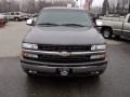 2001 Medium Charcoal Gray Metallic Chevrolet Silverado 1500 LS Extended Cab  photo #2