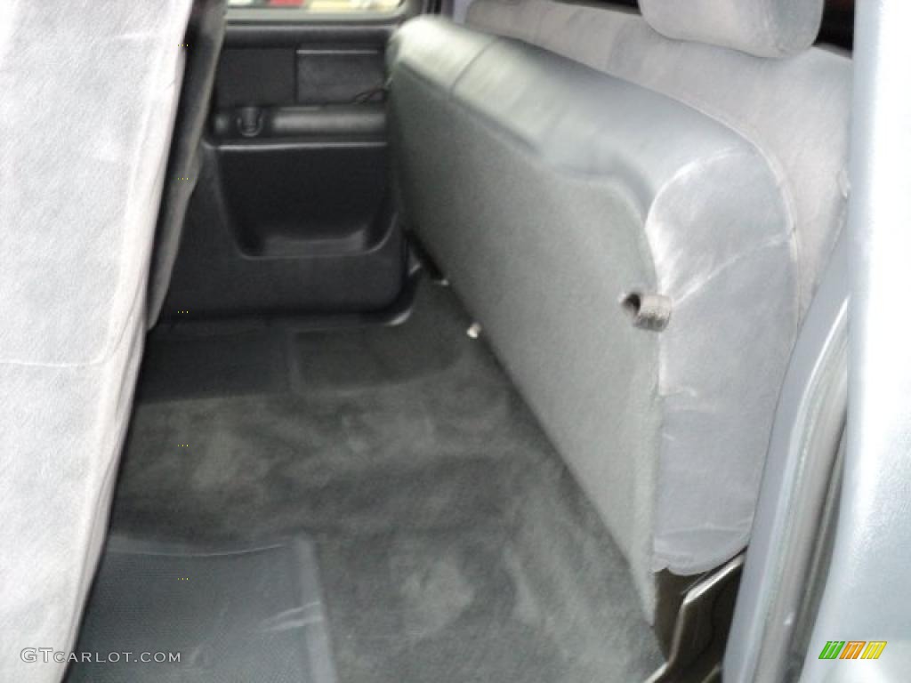 2001 Silverado 1500 LS Extended Cab - Medium Charcoal Gray Metallic / Graphite photo #15