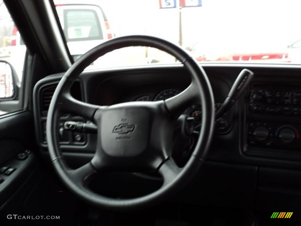 2001 Silverado 1500 LS Extended Cab - Medium Charcoal Gray Metallic / Graphite photo #23