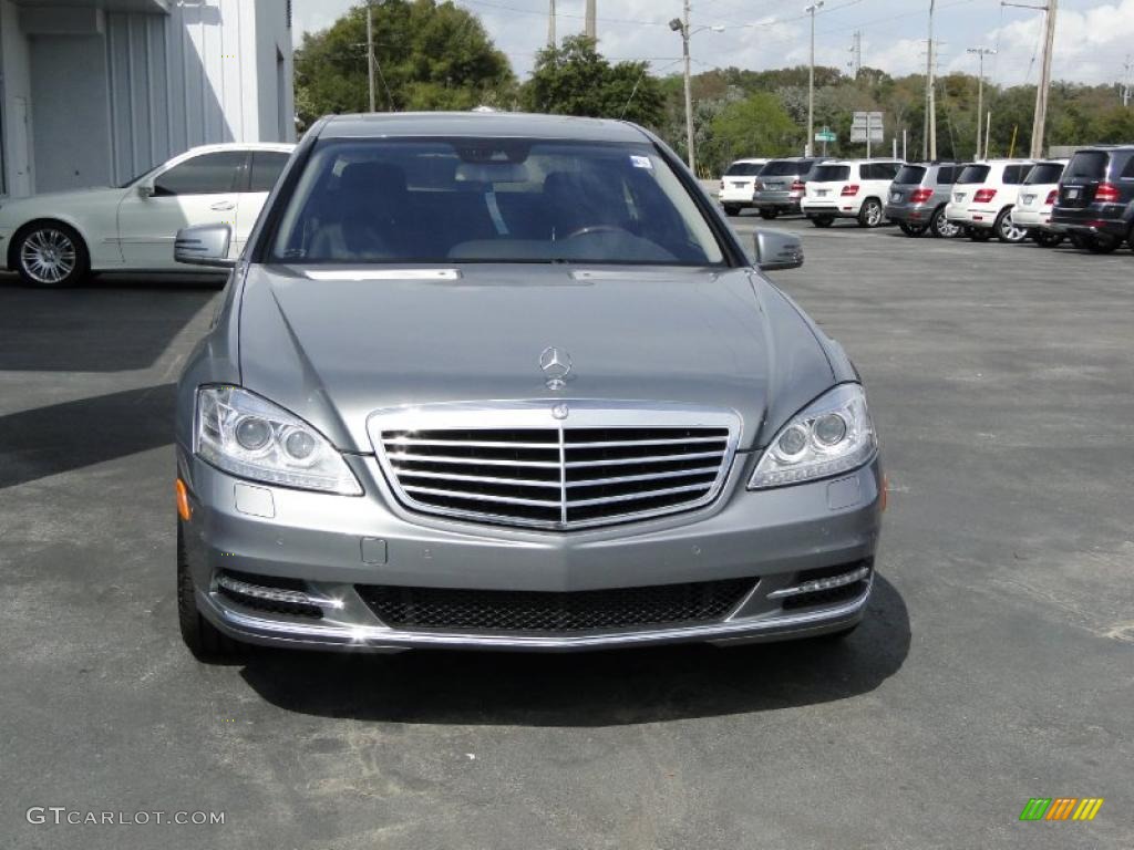 Paladium Silver Metallic 2011 Mercedes-Benz S 550 Sedan Exterior Photo #46992045
