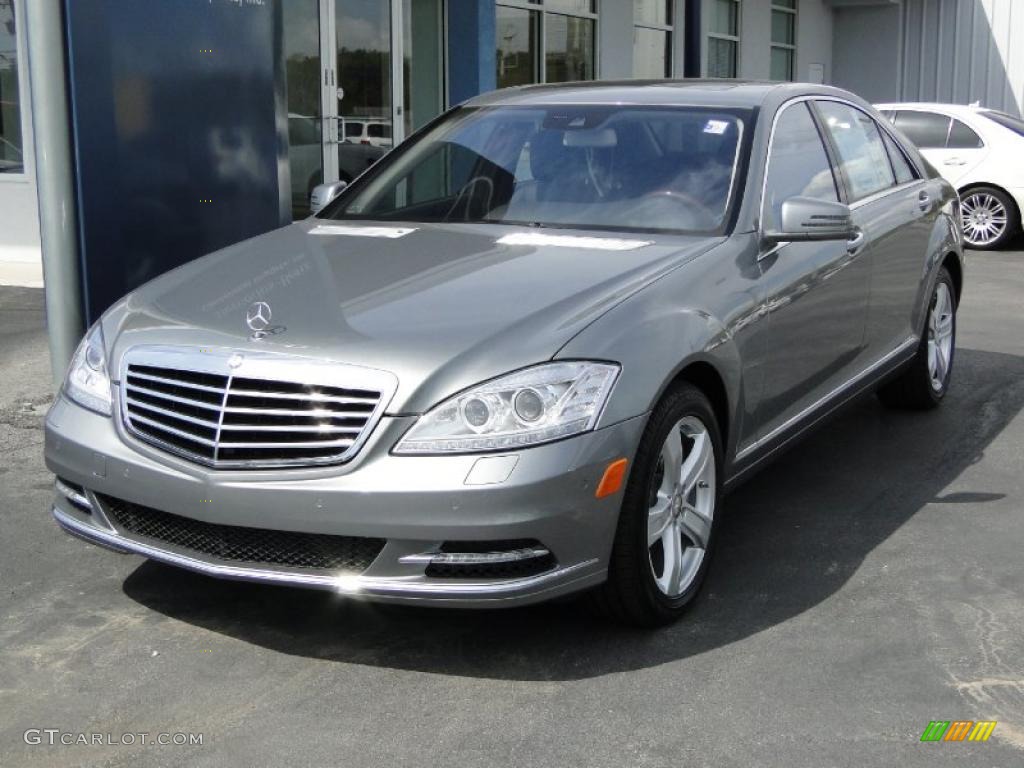 Paladium Silver Metallic 2011 Mercedes-Benz S 550 Sedan Exterior Photo #46992060