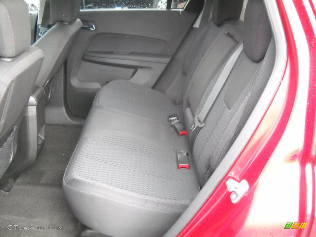 Jet Black Interior 2010 GMC Terrain SLE AWD Photo #46992241