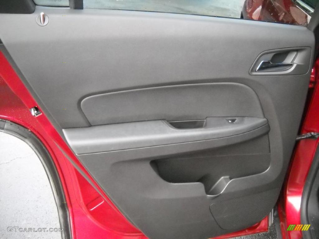 2010 GMC Terrain SLE AWD Jet Black Door Panel Photo #46992324