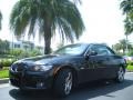 2008 Jet Black BMW 3 Series 328i Convertible  photo #2