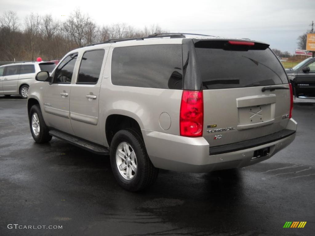 Silver Birch Metallic 2008 GMC Yukon XL SLT 4x4 Exterior Photo #46992483