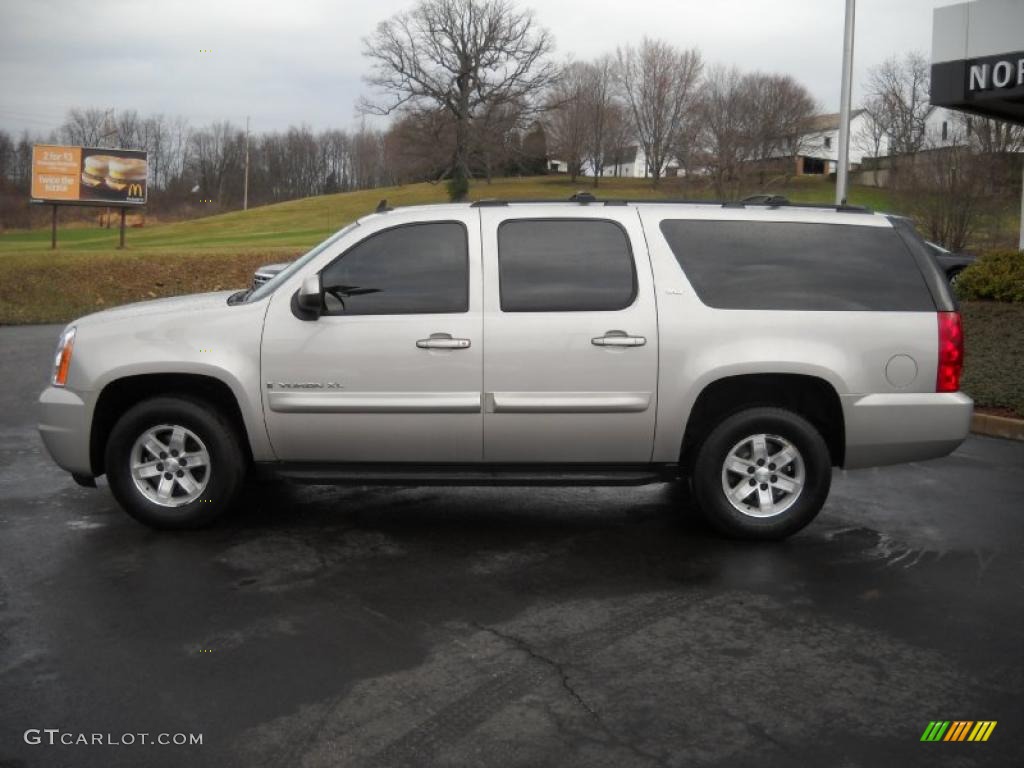 Silver Birch Metallic 2008 GMC Yukon XL SLT 4x4 Exterior Photo #46992498