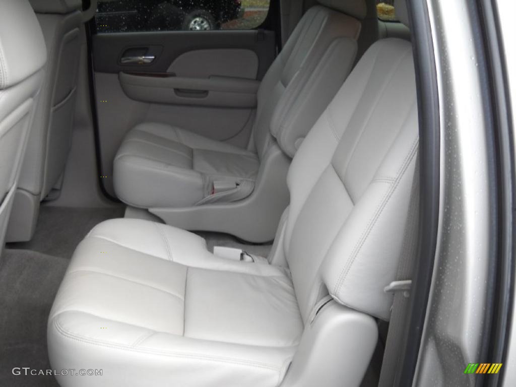 Light Titanium Interior 2008 GMC Yukon XL SLT 4x4 Photo #46992543