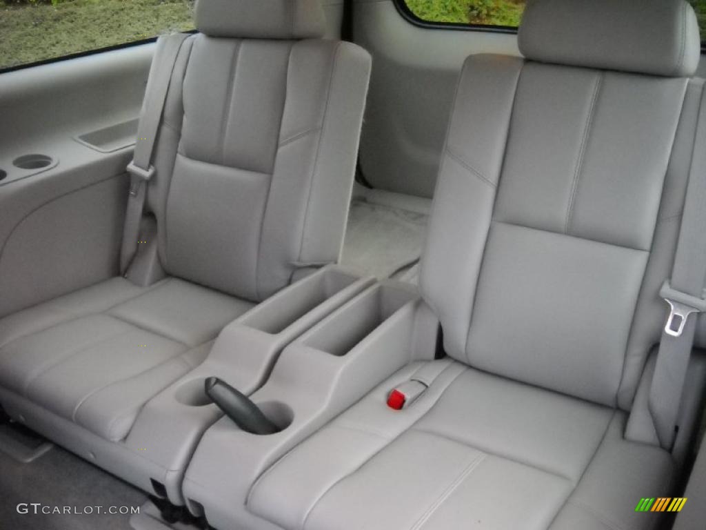 Light Titanium Interior 2008 GMC Yukon XL SLT 4x4 Photo #46992558