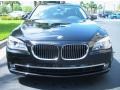 Carbon Black Metallic 2011 BMW 7 Series 740i Sedan Exterior