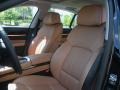 Saddle/Black Nappa Leather Interior Photo for 2011 BMW 7 Series #46992996
