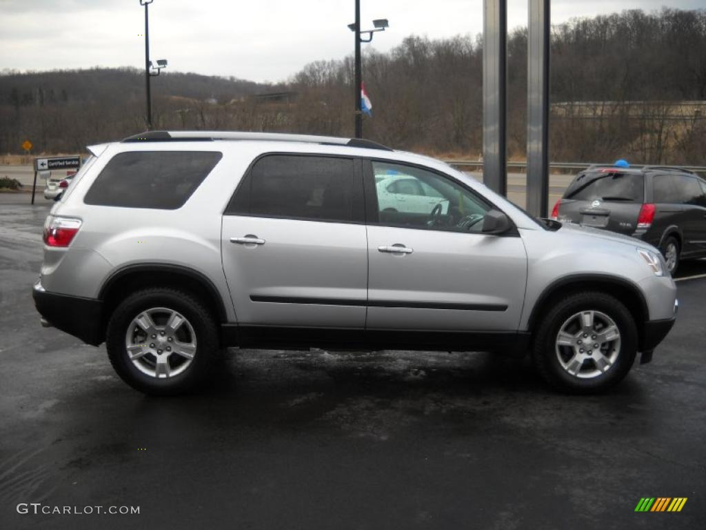 Quicksilver Metallic 2011 GMC Acadia SL AWD Exterior Photo #46993050