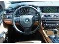 Saddle/Black Nappa Leather Steering Wheel Photo for 2011 BMW 7 Series #46993095