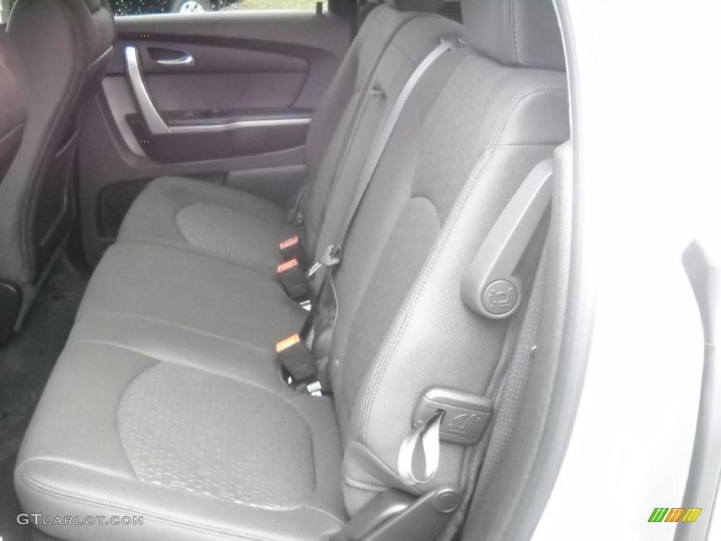Ebony Interior 2011 GMC Acadia SL AWD Photo #46993137