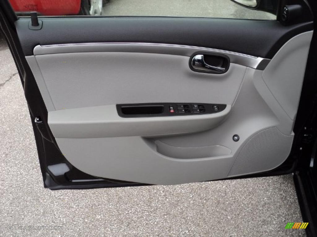 2008 Saturn Aura XE 3.5 Gray Door Panel Photo #46993215