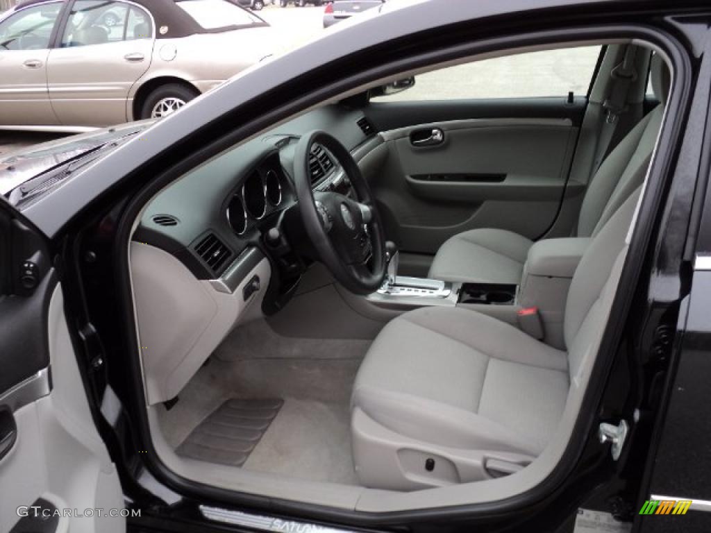 Gray Interior 2008 Saturn Aura XE 3.5 Photo #46993221