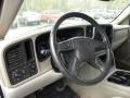 Neutral/Shale 2005 GMC Yukon XL SLT Steering Wheel