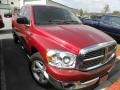2007 Inferno Red Crystal Pearl Dodge Ram 1500 ST Quad Cab  photo #1