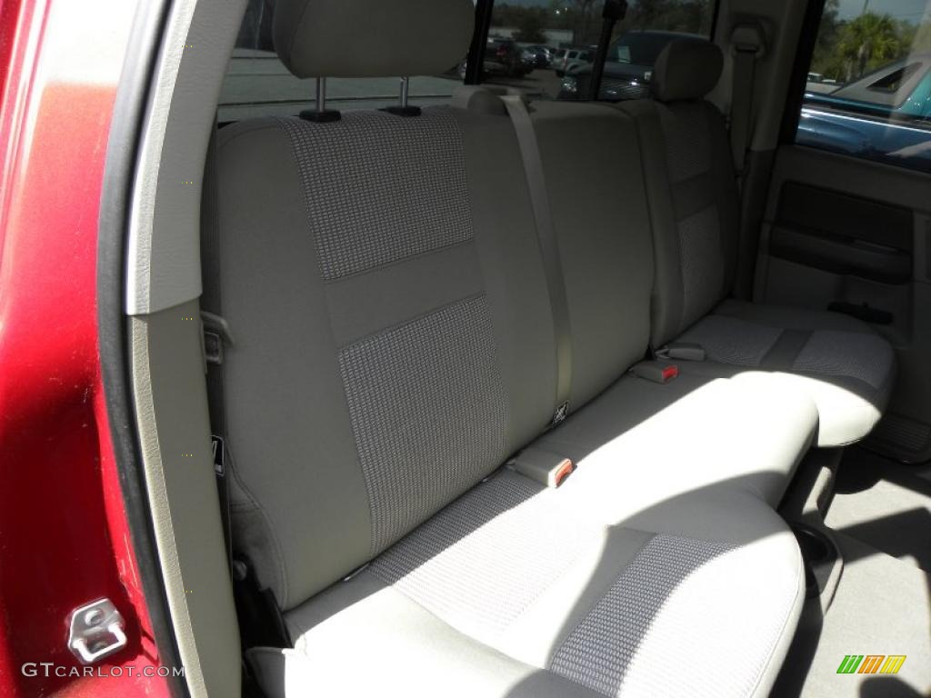 2007 Ram 1500 ST Quad Cab - Inferno Red Crystal Pearl / Medium Slate Gray photo #10