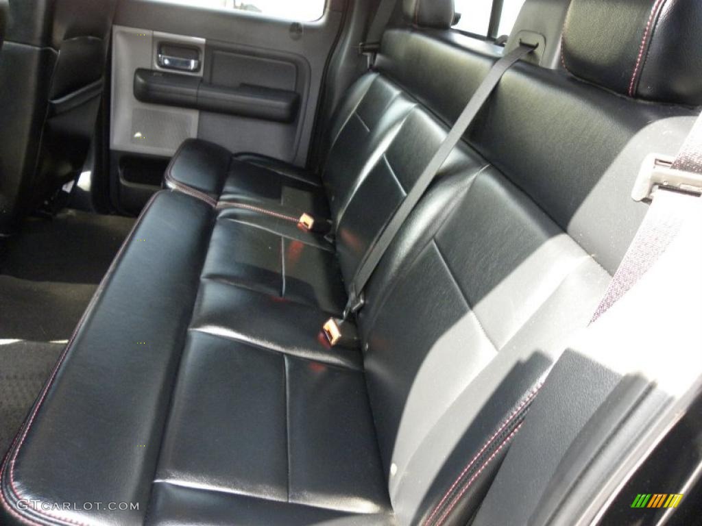 Black Interior 2008 Ford F150 FX2 Sport SuperCrew Photo #46994391