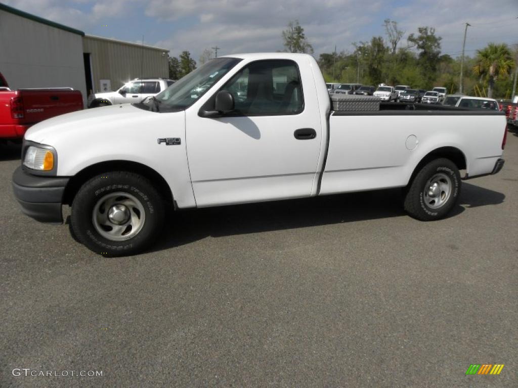 Oxford White 2003 Ford F150 XL Regular Cab Exterior Photo #46994697