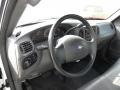Medium Graphite Grey 2003 Ford F150 XL Regular Cab Steering Wheel