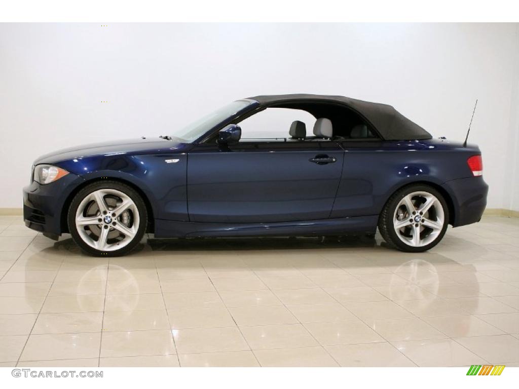 Deep Sea Blue Metallic 2010 BMW 1 Series 135i Convertible Exterior Photo #46996263