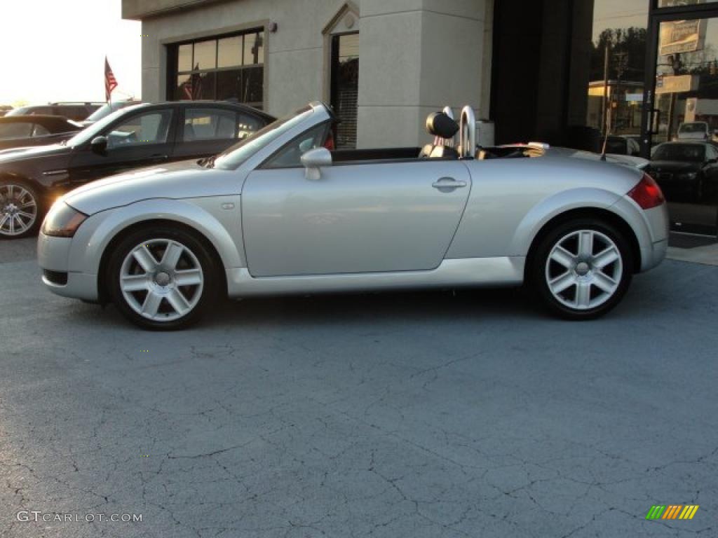 Light Silver Metallic 2005 Audi TT 1.8T Roadster Exterior Photo #46996629