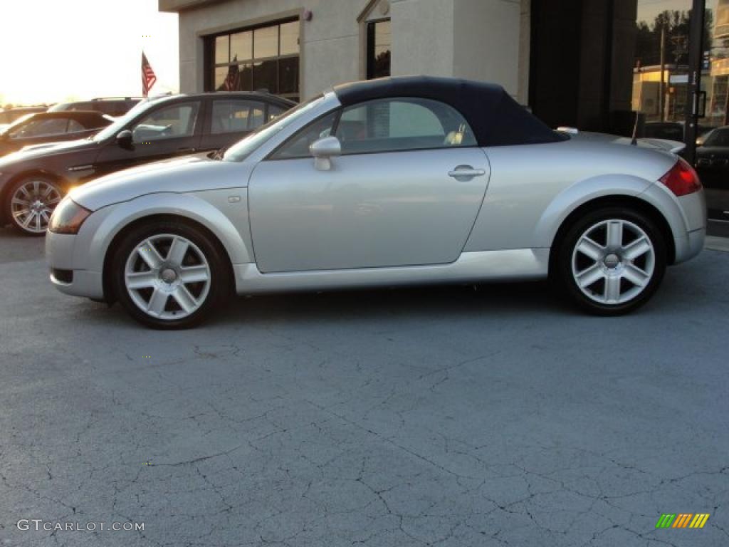 Light Silver Metallic 2005 Audi TT 1.8T Roadster Exterior Photo #46996644