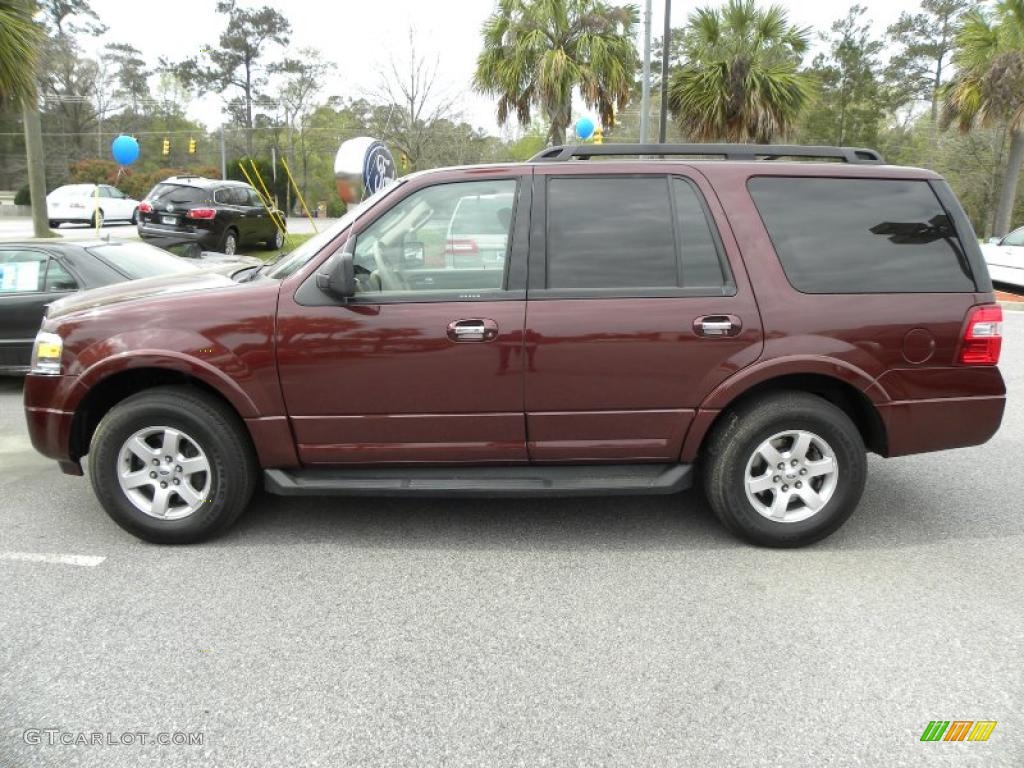 Royal Red Metallic 2010 Ford Expedition XLT Exterior Photo #46996719