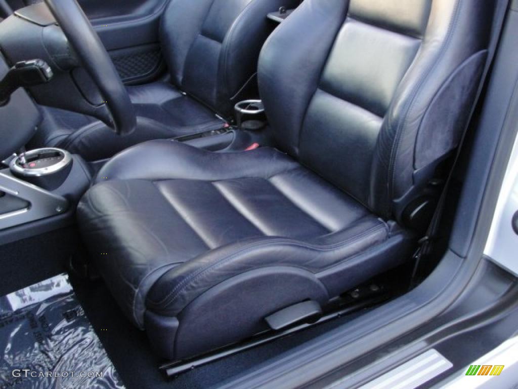 Ebony Black Interior 2005 Audi TT 1.8T Roadster Photo #46996743