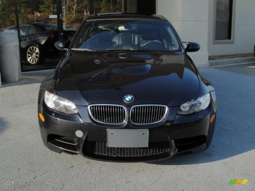 2008 M3 Sedan - Jet Black / Black photo #5