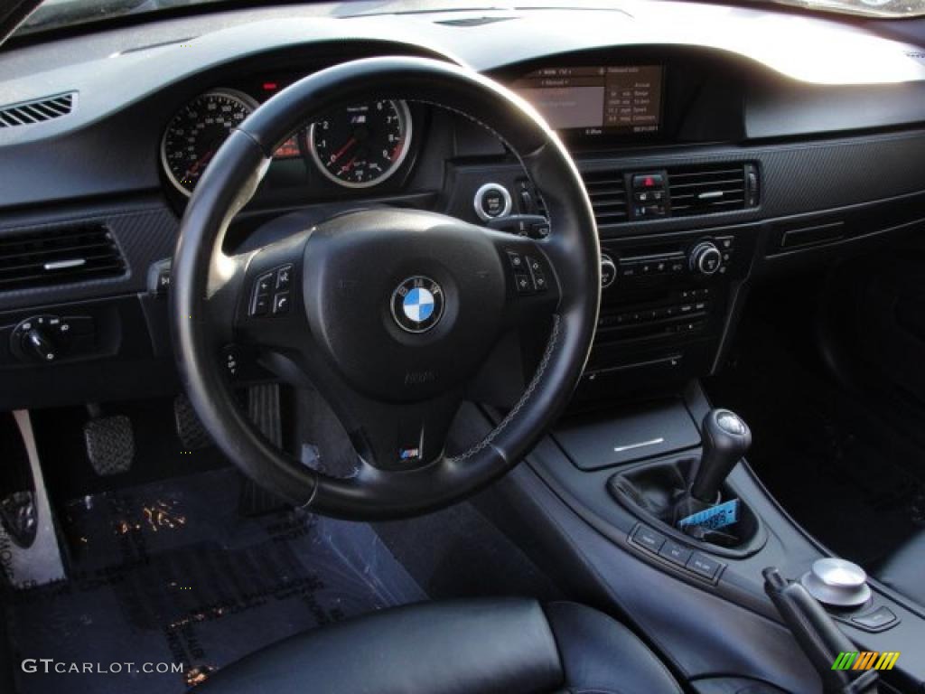 Black Interior 2008 BMW M3 Sedan Photo #46996935